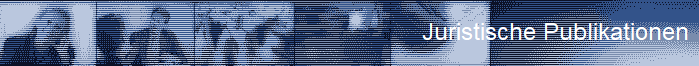 Juristische Publikationen
